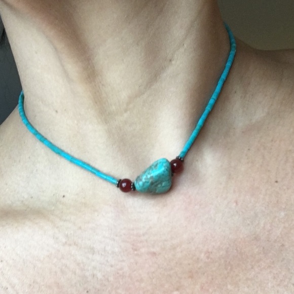 💙Natural Turquoise Necklace💙 - Picture 5 of 6